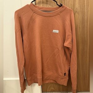 Women’s Patagonia crewneck burnt orange